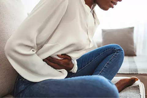 Teaser Ouch! Abdominal pain can get quite uncomfortable